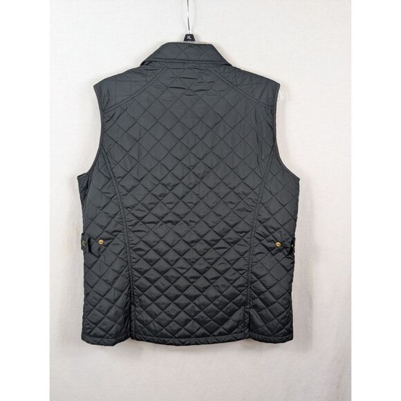 Peter Millar Essex Quilted Vest Navy Blue Women's Size XL - Picture 10 of 14